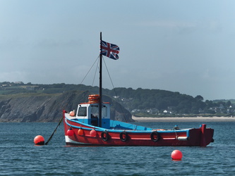 Caldey Island - Boot