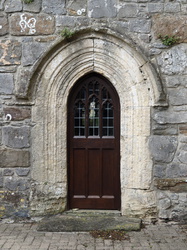 Tür an St Mary´s Church