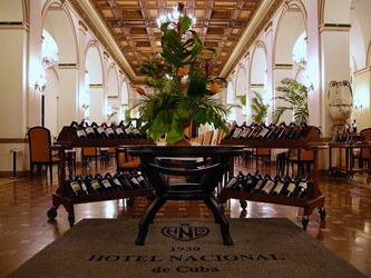 Restaurant im Hotel Nacional de Cuba