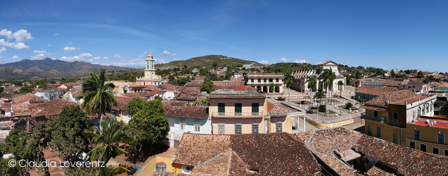 Panoramablick vom Turm des Historischen Museums