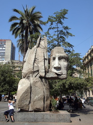 Denkmal der Ureinwohner Chiles