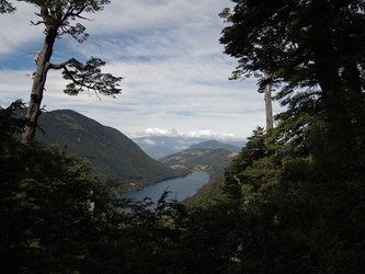 Blick auf den Lago Tinquilco