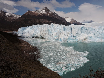 An der Gletscherzunge