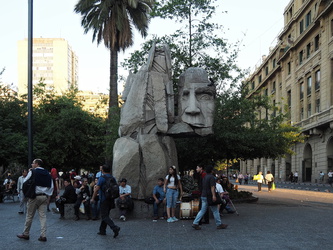 Denkmal für die indigenen Völker Chiles