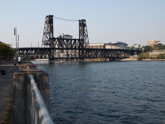 Brücke am Willamette River