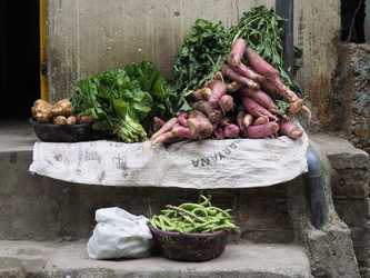 Gemüseverkauf vor der Haustür