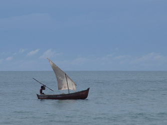 Kleines Segelboot