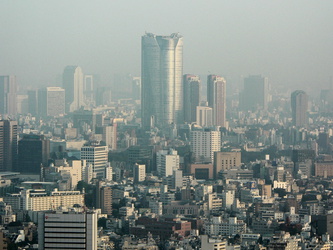 Ausblick auf Tokyo vom Rathaus