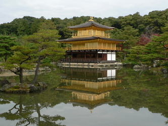 Kinkaku-ji - der goldene Pavillon