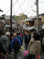 Gasse zum Kiyomizu-Bezirk