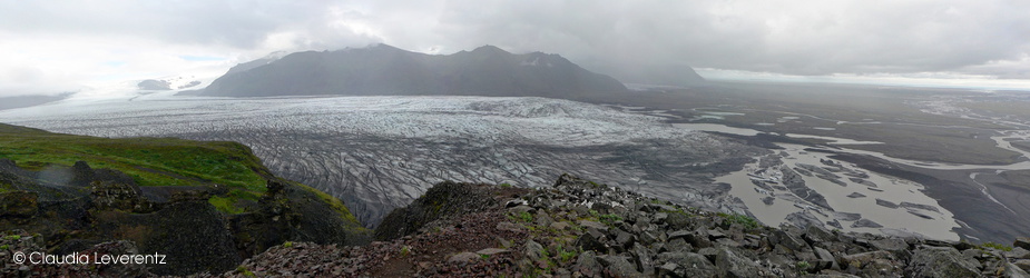 Gletscherzunge des Skaftafelljökull
