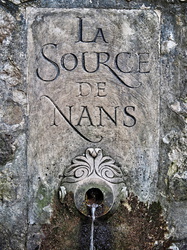 Quelle am Wegesrand - La Source de Nans