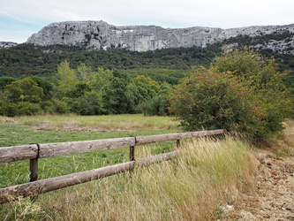 Blick zum Massiv Sainte-Baume