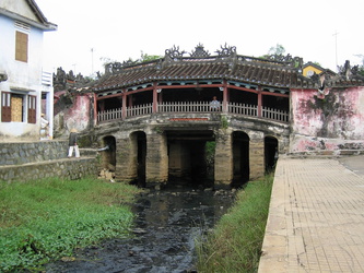Japanische Brücke in Hoi An
