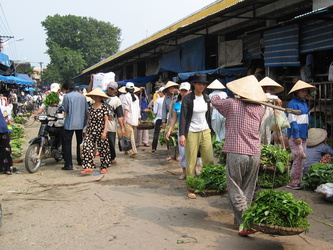 Marktstraße in Hoi An