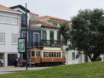 Tram in Foz do Douro