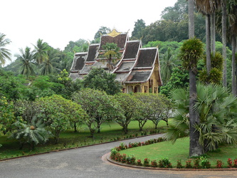 Luang Prabang - Am Königspalast