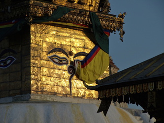 Stupa der Swayambhunath-Tempelanlage