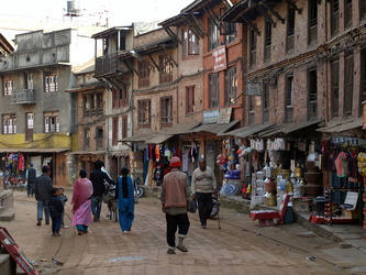 Typische Straße in der Altstadt