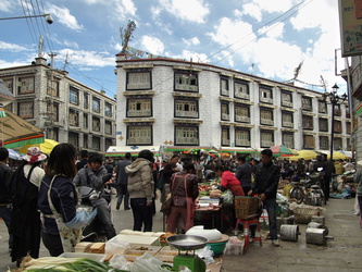 Marktstände in der Altstadt
