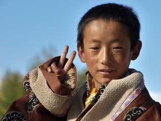 Junger Tibeter