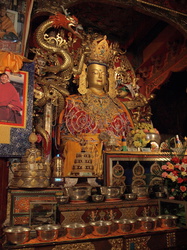 Buddha im Samye-Kloster