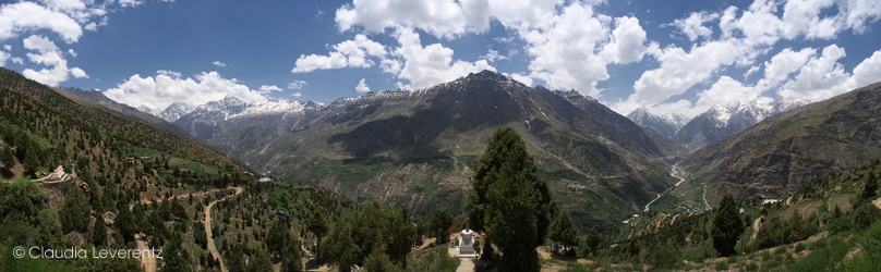 Panoramablick vom Shashur-Kloster