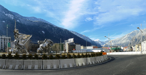 Andorra La Vella - Skulptur