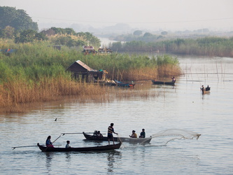 Fischer am Irrawaddy