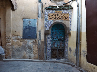 Tür in der Medina