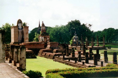Tempelanlage in Sukhothai