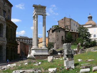 Ruinen am Teatro Marcello
