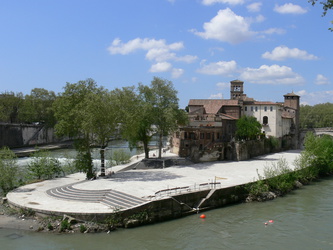 Isola Tiberina - Tiberinsel