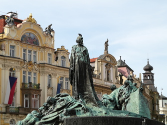 Jan Hus-Denkmal auf dem Altstädter Ring
