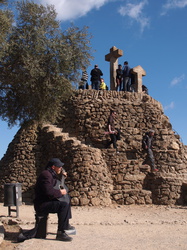 Musiker im Park Güell