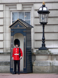 Wache am Buckingham Palace