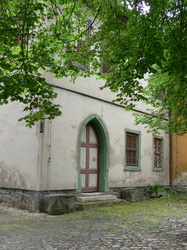 Jena - Gefängnisfenster am Collegium Jenense