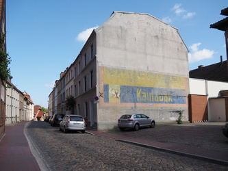 Wismar - Kautabak-Fassade