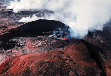 Big Island - Blick in den Krater