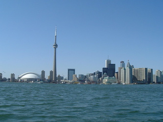 Toronto - Skyline am Ontariosee
