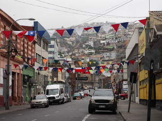 Valparaiso - Hügelige Stadt