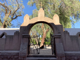 San Pedro de Atacama - Tor an der alten Kirche