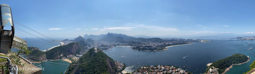 Rio de Janeiro - Panoramablick vom Zuckerhut