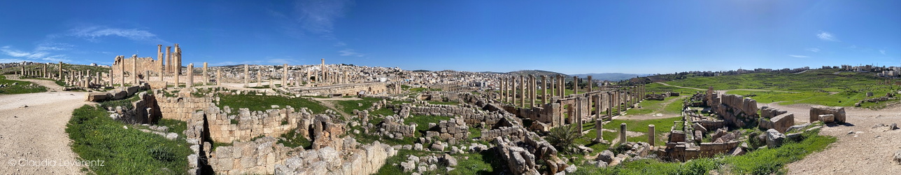 Überblick über die antike Stadt