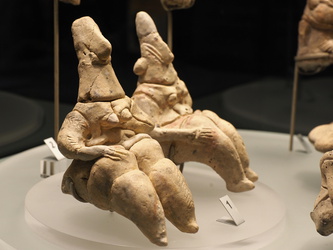 Antike Skulpturen im Museum im Kibbuz