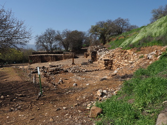 Überreste der alten Siedlung