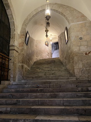 Treppe in der Grabeskirche