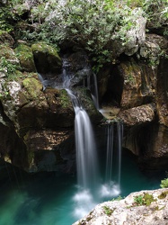 Wasserfälle an der Soca