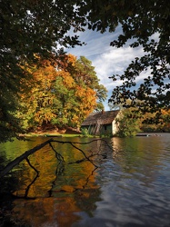 Naturschutzgebiet Schlaubetal - Herbst am Hammersee