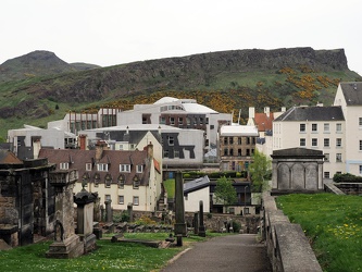 Edinburgh - Ausblick vom Friedhof